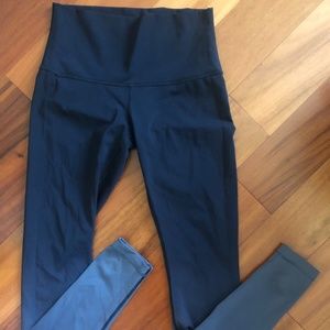 Lululemon gray to black gradient leggings